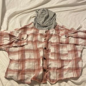 Semi cropped with hood